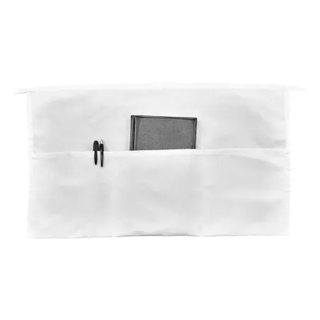 Delantal Blanco para Cintura con 3 Bolsillos  WINCO WA-1221W