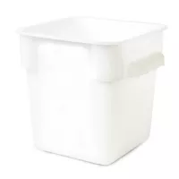 Contenedor Cuadrado de Polipropileno de 4 Quartos Blanco MASTER CHEF FW04BPP