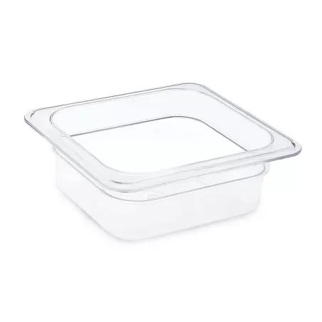Bandeja de Policarbonato Transparente de 1/6 x 2.5 Pulgadas MASTER CHEF 2162