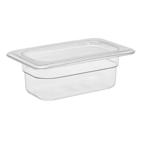 Bandeja de Policarbonato Transparente de 1/9 x 2.5 Pulgadas MASTER CHEF 2192