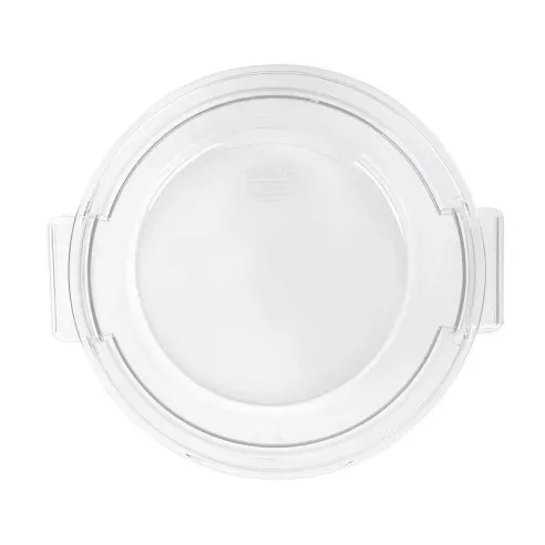Contenedor Redondo de Policarbonato Transparente para 2 Quartos MASTER CHEF YW02TPC