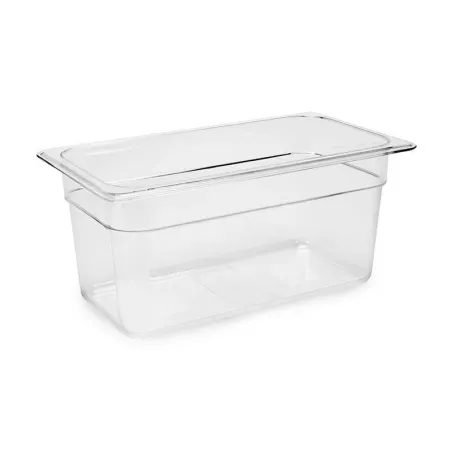 Bandeja Transparente de Policarbonato de 1/3 x 6 Pulgadas MASTER CHEF 2136