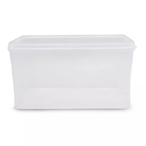 Contenedor Hermetico Rectangular de Polipropileno para 5 Litros de 25 x 17 x 13 Centimetros  MASTER CHEF 903(843)