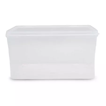 Contenedor Hermetico Rectangular de Polipropileno para 5 Litros de 25 x 17 x 13 Centimetros  MASTER CHEF 903(843)
