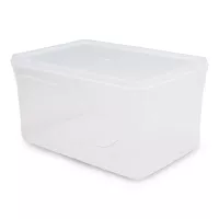 Contenedor Hermetico Rectangular de Polipropileno para 5 Litros de 25 x 17 x 13 Centimetros  MASTER CHEF 903(843)