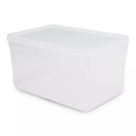 Contenedor Hermetico Rectangular de Polipropileno para 5 Litros de 25 x 17 x 13 Centimetros  MASTER CHEF 903(843)