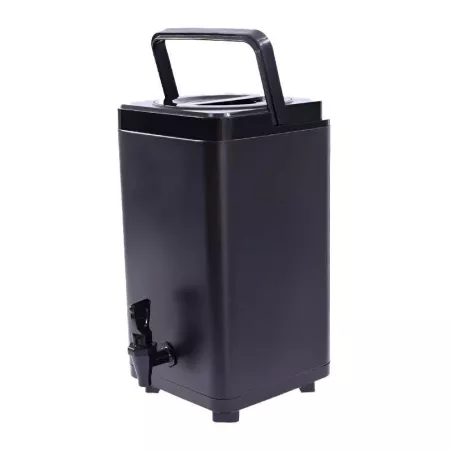 Thermo Cuadrado para Servir de 12 Litros Negro KAFECO B6012SSN