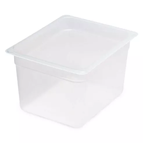 Bandeja Transparente de Polipropileno de 1/2 x 8 Pulgadas MASTER CHEF 2128P