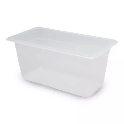 Bandeja Transparente de Polipropileno de 1/3 x 6 Pulgadas MASTER CHEF 2136P