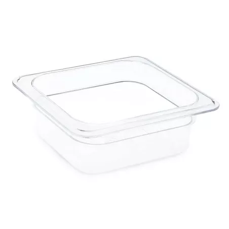Bandeja Transparente de Polipropileno de 1/6 x 2.5 Pulgadas MASTER CHEF 2162P