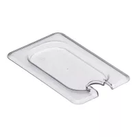 Tapa para Bandeja con Hueco Transparente de Policarbonato de 1/9 Pulgadas MASTER CHEF LN006