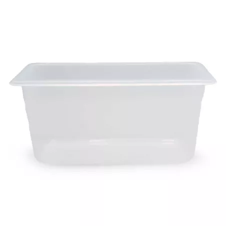 Bandeja Transparente de Polipropileno de 1/3 x 6 Pulgadas MASTER CHEF 2136P