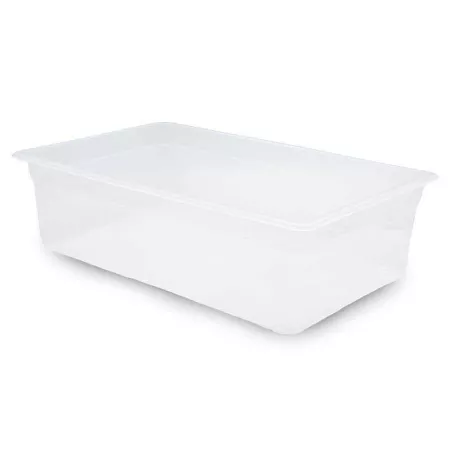 Bandeja Transparente de Polipropileno de 1/1 x 8 Pulgadas MASTER CHEF 2118P