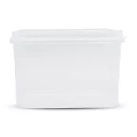 Contenedor Hermetico Cuadrado de Polipropileno para 1.6 Litros de 14.8 x 14.8 x 9.8 Centimetros MASTER CHEF 802(A-6) 2