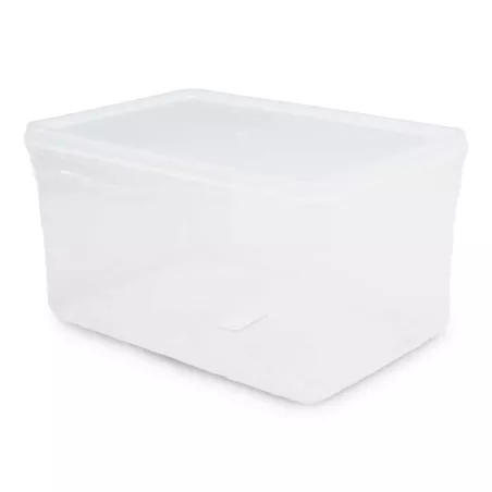 Contenedor Hermetico Rectangular de Polipropileno para 7 Litros de 29.3 x 19.5 x 14.3 Centimetros MASTER CHEF 902(844)
