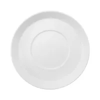 Plato Taza de Porcelana 12.5 Centimetros Blanco Mate ARNI C0984-01