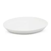 Plato Redondo de Porcelana 10.5 Pulgadas Blanco Mate ARNI C0973-01 2