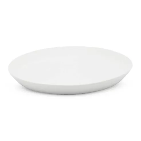 Plato Redondo de Porcelana 10.5 Pulgadas Blanco Mate ARNI C0973-01