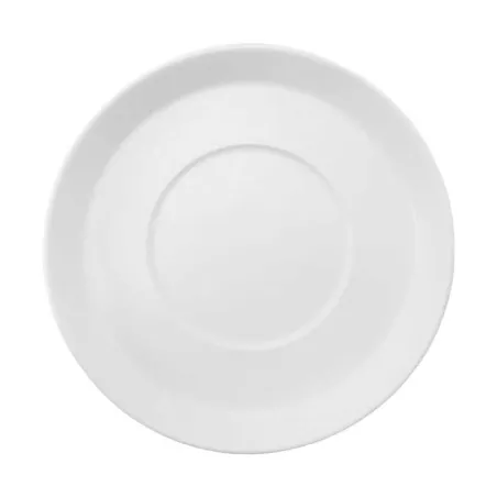 Plato Taza de Porcelana 17.2 Centimetros Blanco Mate ARNI C0980-01