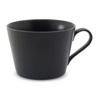 Taza de Porcelana de 450 Mililitros Negro Mate ARNI C0979-25