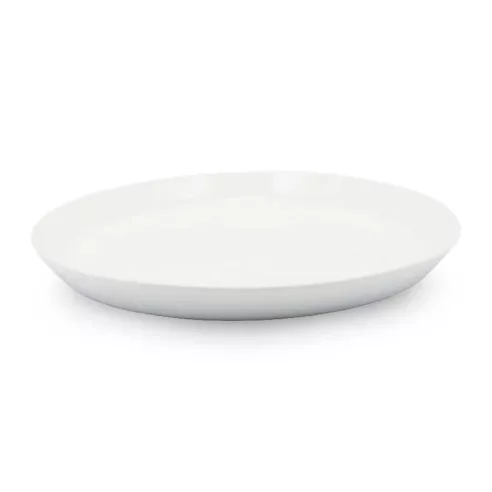 Plato Redondo de Porcelana 12 Pulgadas Blanco ARNI C0974