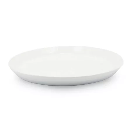 Plato Redondo de Porcelana 12 Pulgadas Blanco ARNI C0974