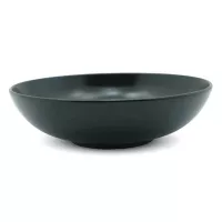 Bowl Redondo Coupe de Porcelana 10 Pulgadas Negro Arenoso ARNI C0764-J09