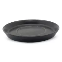 Plato Taza de Porcelana 17.2 Centimetros Negro Mate ARNI C0980-25 2