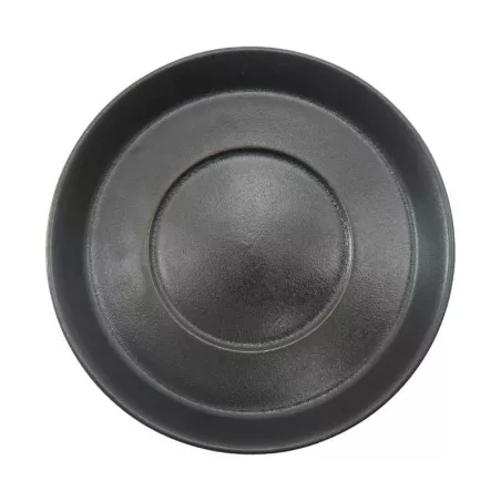 Plato Taza de Porcelana 17.2 Centimetros Negro Arenoso ARNI C0980-J09