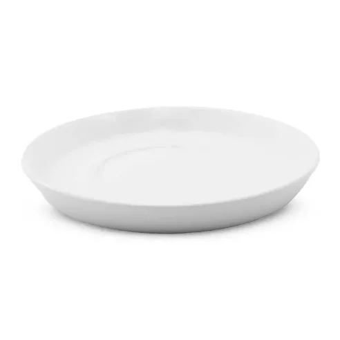 Plato Taza de Porcelana 17.2 Centimetros Blanco Mate ARNI C0980-01