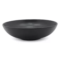 Bowl Redondo Coupe de Porcelana 10 Pulgadas Negro Mate ARNI C0764-25