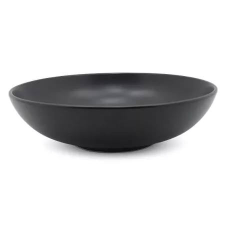 Bowl Redondo Coupe de Porcelana 10 Pulgadas Negro Mate ARNI C0764-25