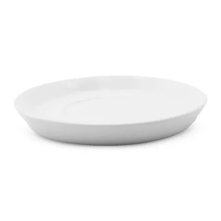 Plato Taza de Porcelana 17.2 Centimetros Blanco ARNI C0980
