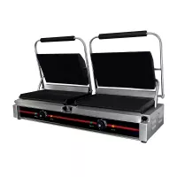 Sandwichera Electrica Doble Lisa de 110 V QUANTUM PRO GH-813E-S