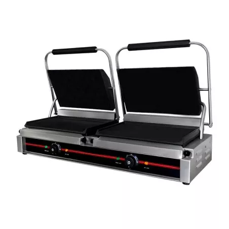 Sandwichera Electrica Doble Lisa de 110 V QUANTUM PRO GH-813E-S