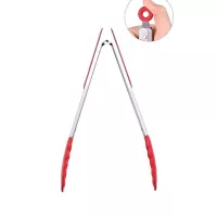 Pinza con Seguro de Acero con Silicon de 12 Pulgadas de Color Rojo CUTLERY PRO SG-FT-300-RD805-CP-CP