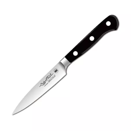Cuchillo Pairing Forjado de 4 Pulgadas de Color Negro CUTLERY PRO FR-9806-100-BK301-CP-CP