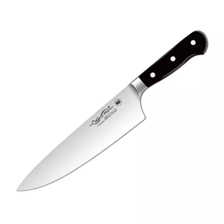 Cuchillo Forjado para Cocinero de 10 Pulgadas de Color Negro CUTLERY PRO FR-9801-250-BK301-CP-CP