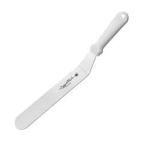 Espatula Curva de Decoracion de 14 Pulgadas de Mango Blanco CUTLERY PRO GS-30508-350FS-WH101-CP-CP