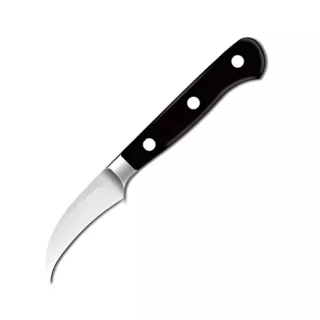 Cuchillo de Pelar Forjado de 2.5 Pulgadas de Color Negro CUTLERY PRO FR-9807-65-BK301-CP-CP