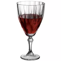 Copa de Vino Diamond de Color Rojo de 300 Mililitros PASABAHCE 44777