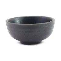 Bowl de Ceramica de Color Negro de 4.5 Pulgadas TIPS QJC-038BK