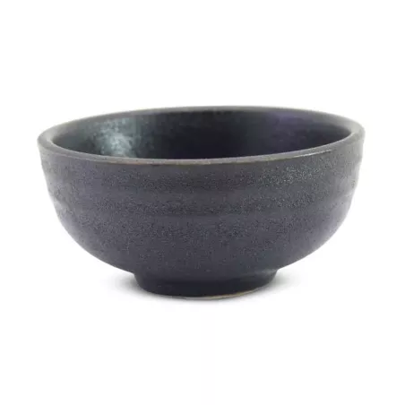 Bowl de Ceramica de Color Negro de 4.5 Pulgadas TIPS QJC-038BK