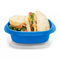 Contenedor Takealongs de Colores de 2.9 Tazas, Set de 4 Unidades RUBBERMAID 2184981 2