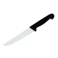 Cuchillo Carnicero Recto de 10 Pulgadas con Mango de Color Negro CUTLERY PRO KB-2243-250-BK101-CP-CP