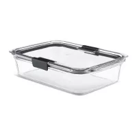Contenedor Brilliance Rectangular de Vidrio de 8 Tazas RUBBERMAID 2183411