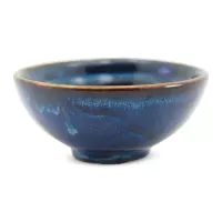 Bowl de Ceramica de 8 Centimetros de Color Azul TIPS QJC-033BL