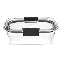 Contenedor Brilliance Rectangular de Vidrio de 3.2 Tazas RUBBERMAID 2183396