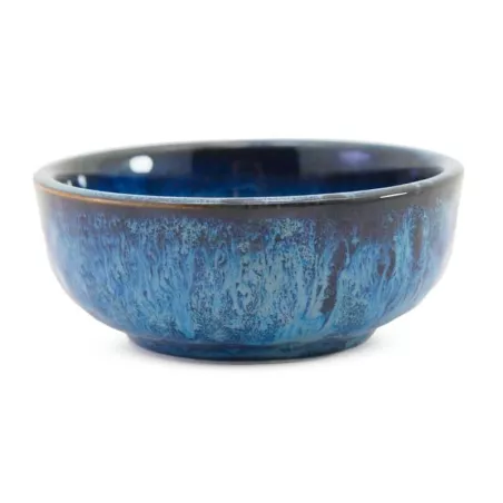 Bowl de Ceramica de Color Azul de 4.5 Pulgadas TIPS QJC-037BL