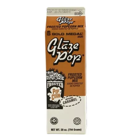 Glaze Pop con Sabor a Caramelo de 28 Onzas GOLD MEDAL 2525